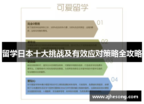留学日本十大挑战及有效应对策略全攻略